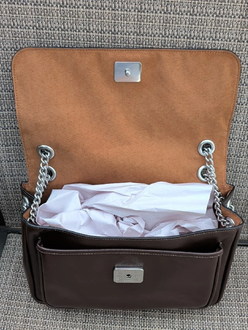 Coach Elodie Shoulder/Crossbody (CCF09) Maple EUC